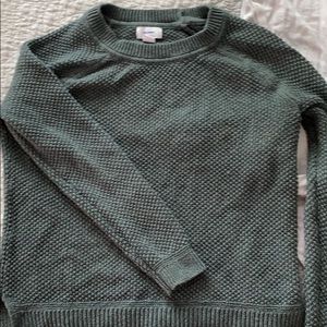 Green sweater